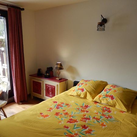Studio Au Calme Avec Jardin Et Vue Mont-Blanc Chamonix Exterior foto